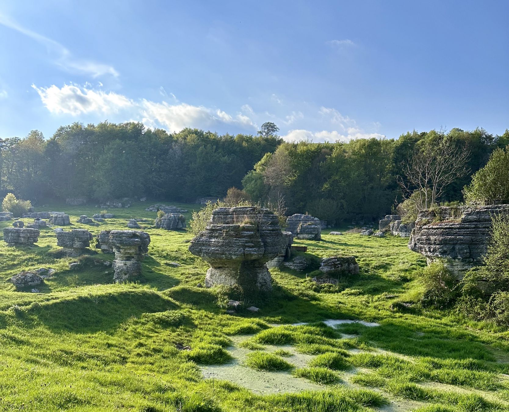 La Valle delle Sfingi in Lessinia