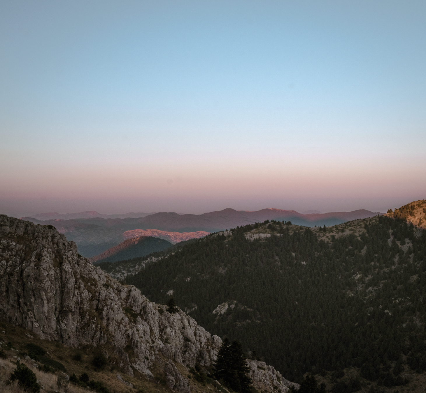 L’alba sul Monte Menalon ©Lorenzo Romani