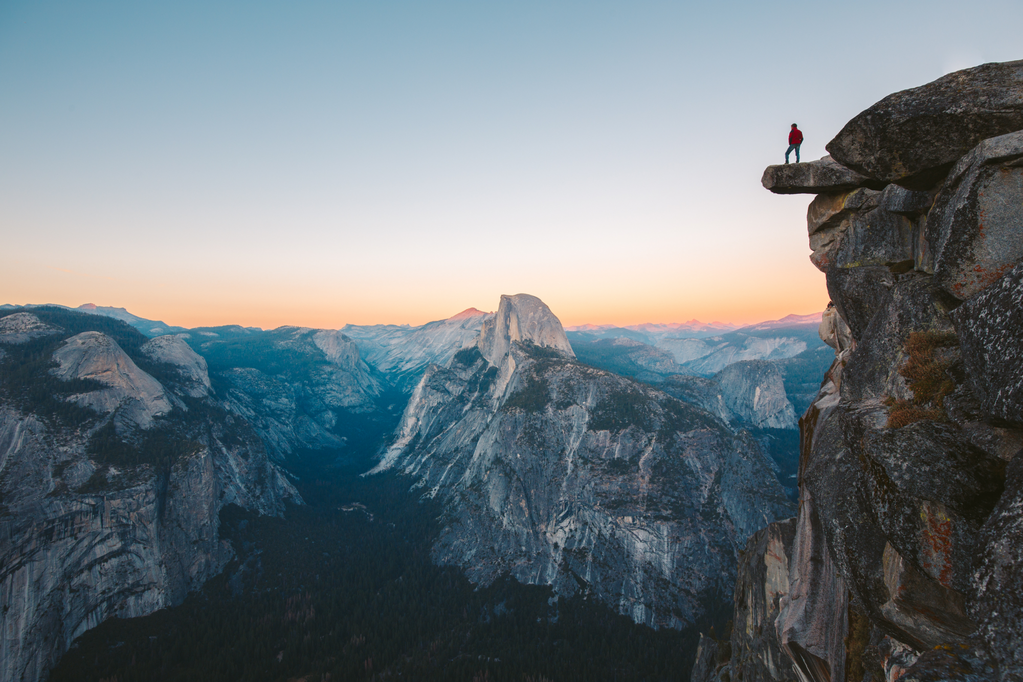 trekking nello yosemite national park