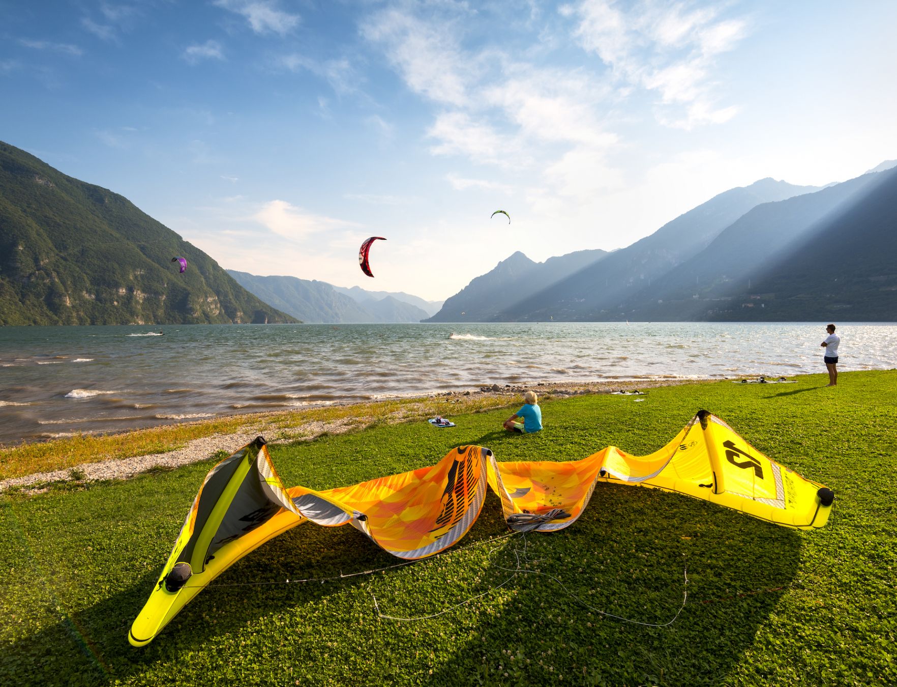 Kite al Lago d’Idro