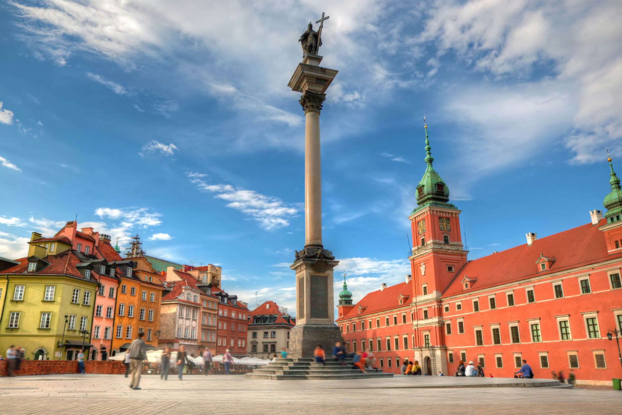 Il Castello Reale, mirabilmente ricostruito, domina il centro di Varsavia. © PHOTOCREO Michal Bednarek/Shutterstock