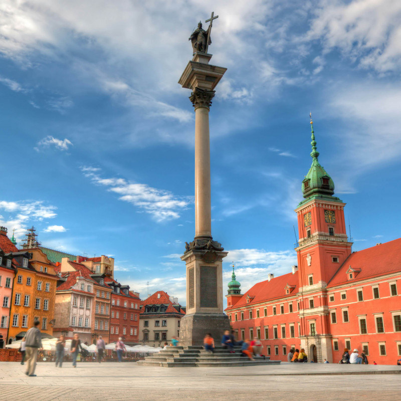 Il Castello Reale, mirabilmente ricostruito, domina il centro di Varsavia. © PHOTOCREO Michal Bednarek/Shutterstock