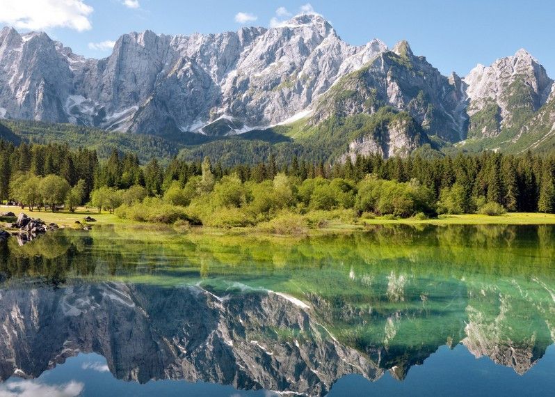 Tarvisio - Lago di Fusine and monte Mangart, Friuli Venezia Giulia. ©Pablo Debat