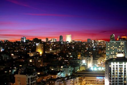 Tel Aviv by night - fotografia di Andrea Blasetti