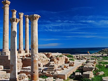 Tempio di Iside a Sabratha - fotografia di Mara Zerga