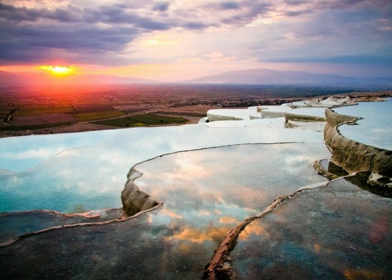 Terrazze di Pamukkale, Turchia.©Image Courtesy of Jennifer Hayes/Getty Images