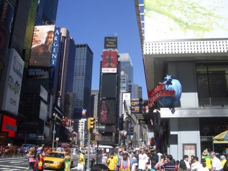 Times Square, bello baciarsi anche qui © Fotografia di Fabio Ricciardi