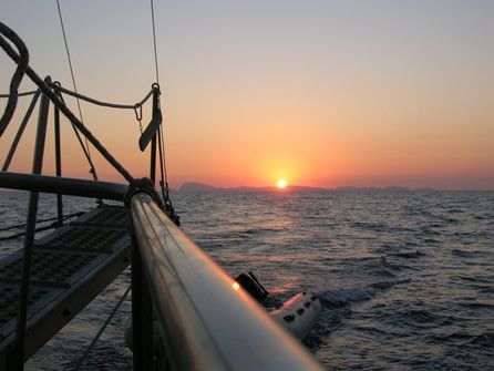 Tramonto su Ponza © Fotografia di Rossana Cavallo