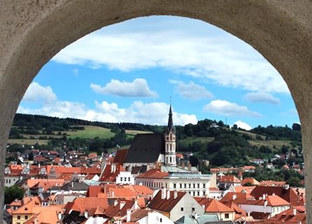 Uno sguardo su Český Krumlov © Fotografia di Chiara Lauritano