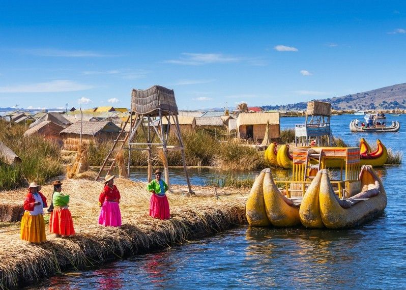 Uros Island, Lago Titicaca, Perù. ©saiko3p/Getty Images