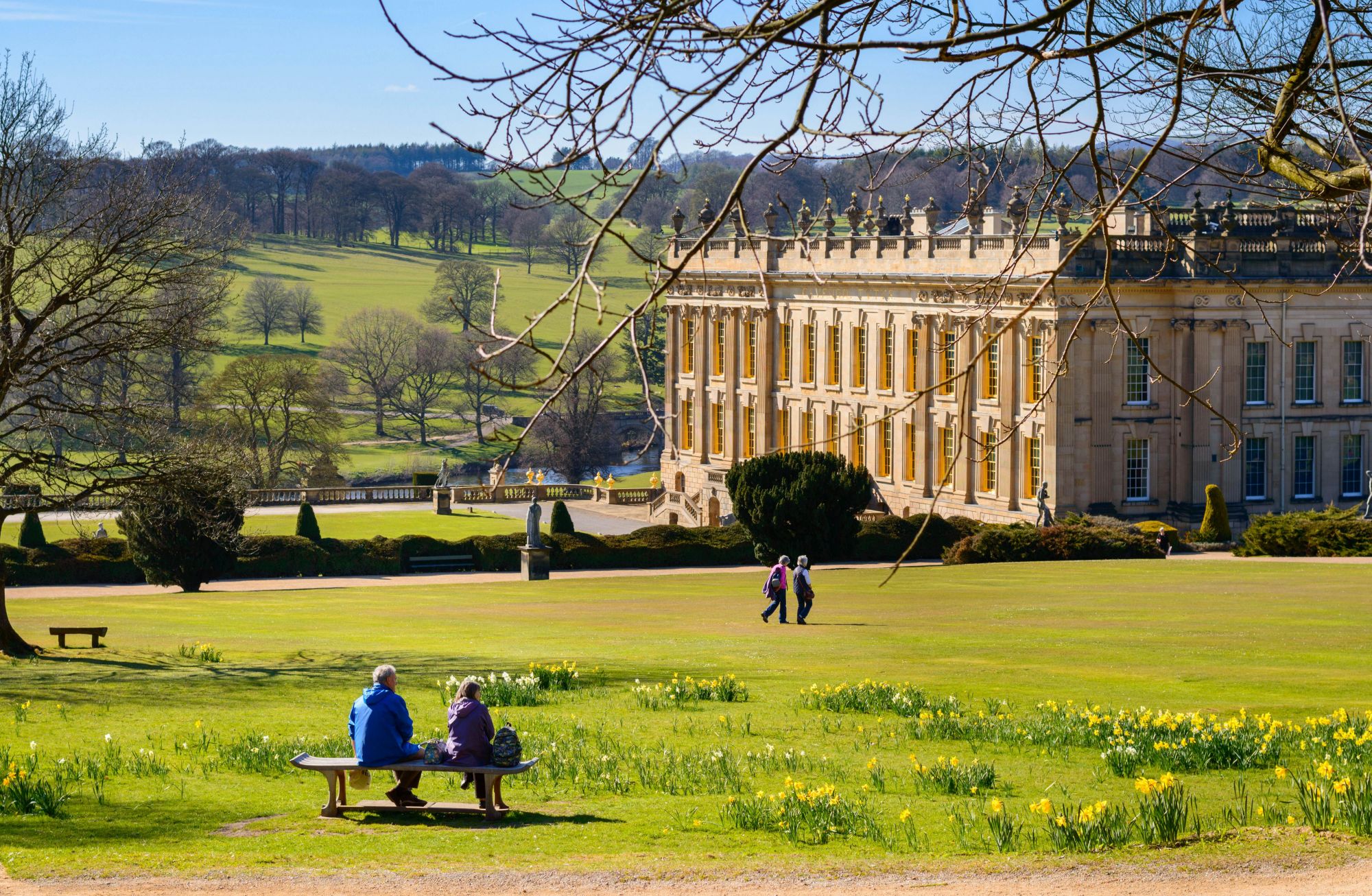 Si ritiene che a Chatsworth House, nel Derbyshire, sia ispirata la tenuta di Mr Darcy in Orgoglio e pregiudizio di Jane Austen. © Jason Batterham/Shut