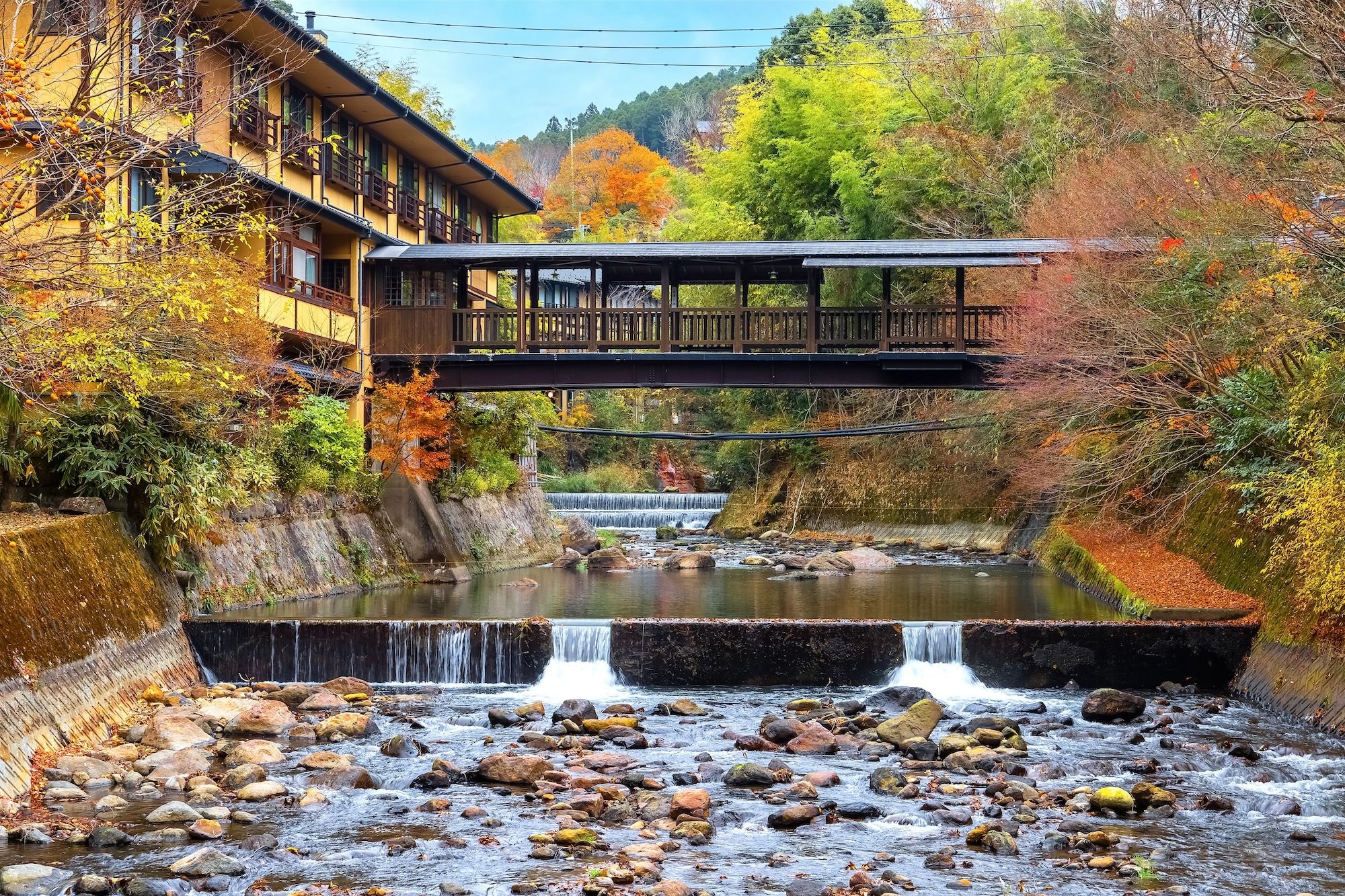 Lasorgenti vulcaniche del Kurokawa Onsen ©cowardlion/Shutterstock