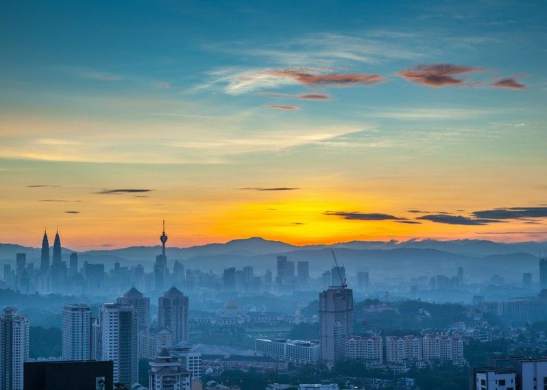 Veduta della capitale malese, Kuala Lumpur.
©BlackCat Imaging/Shutterstock