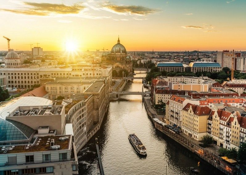 Veduta della skyline di Berlino. ©Patino/Shutterstock