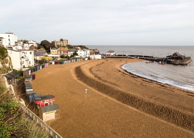 Viking Bay a Broadstairs, Inghilterra.
©CBCK/Shutterstock