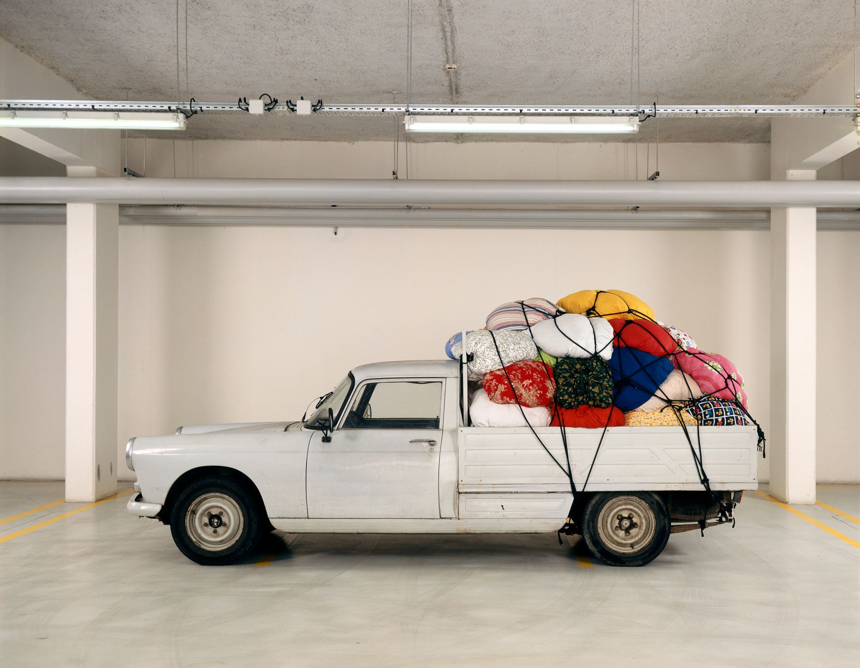 Kimsooja, Bottari Truck Migrateurs, 2007, ©Collezione Fenix