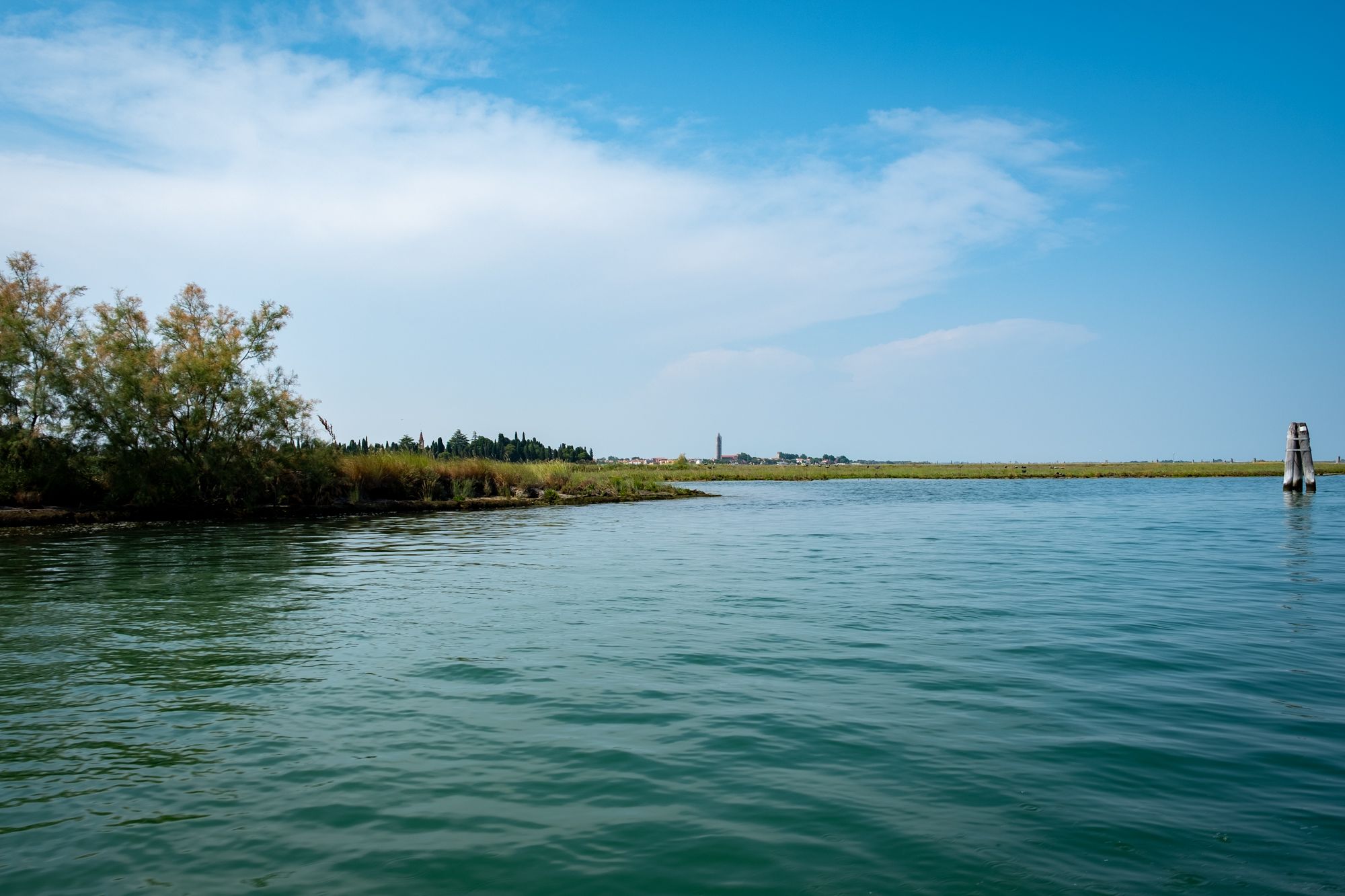 Da Jesolo è possibile raggiungere in barca la laguna di Venezia e scoprire le sue isole minori ©Lisa Zillio