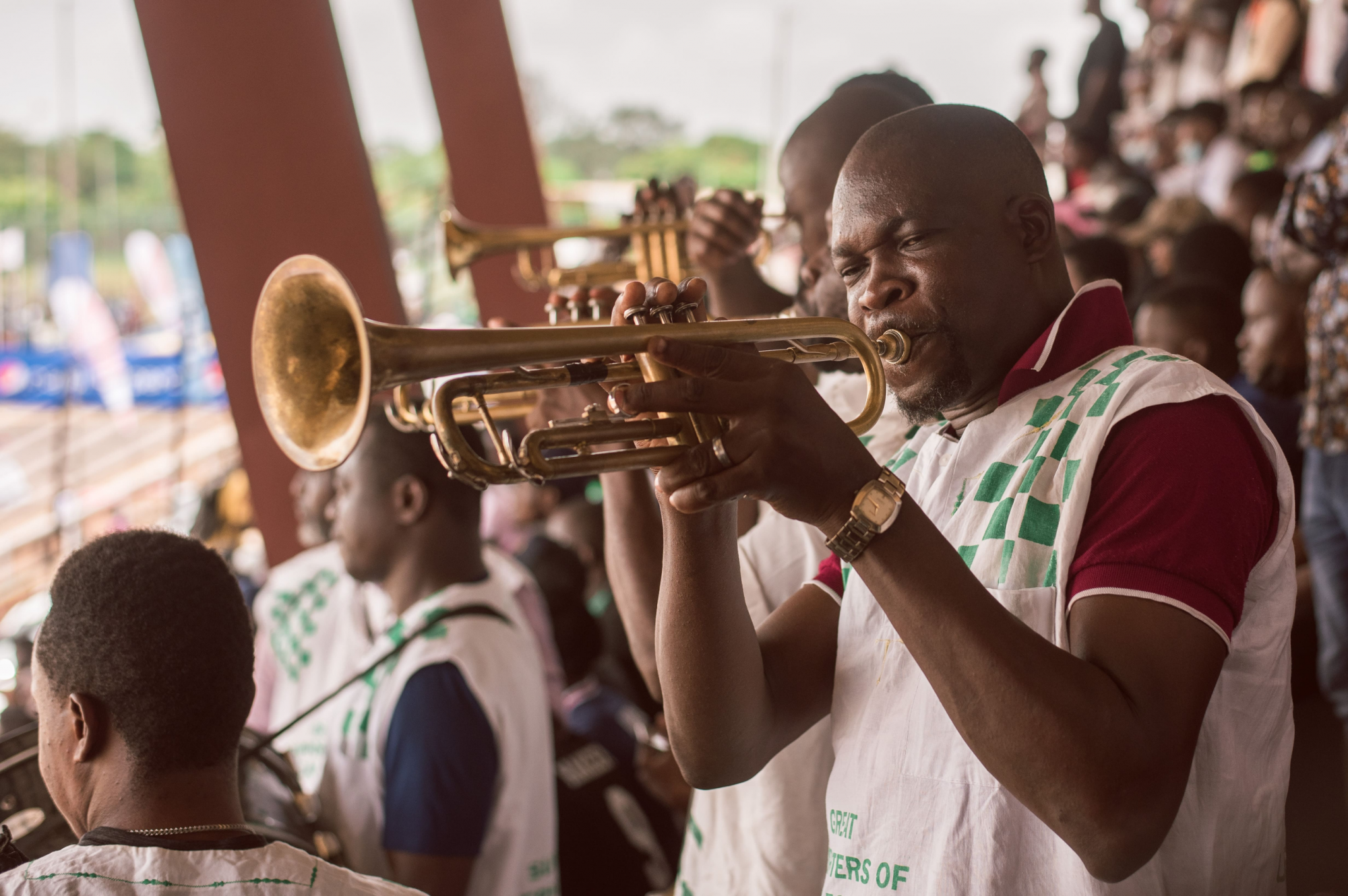 musicista concerto a lagos, nigeria