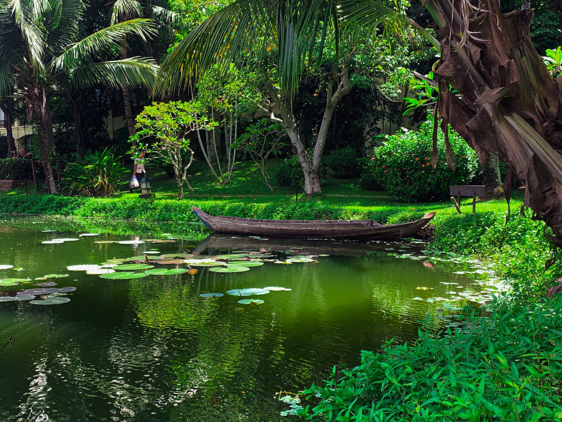 Il parco che circonda il Sofitel di Siem Reap che ospita 83 specie diverse di piante tropicali © Angelo Pittro/Lonely Planet Italia