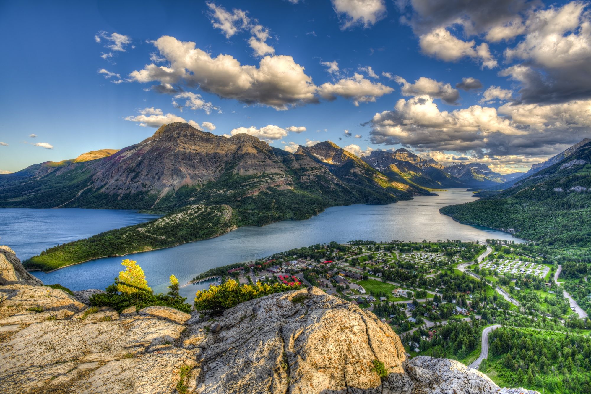 La vista sui Waterton Lakes ©BGSmith  /Shutterstock