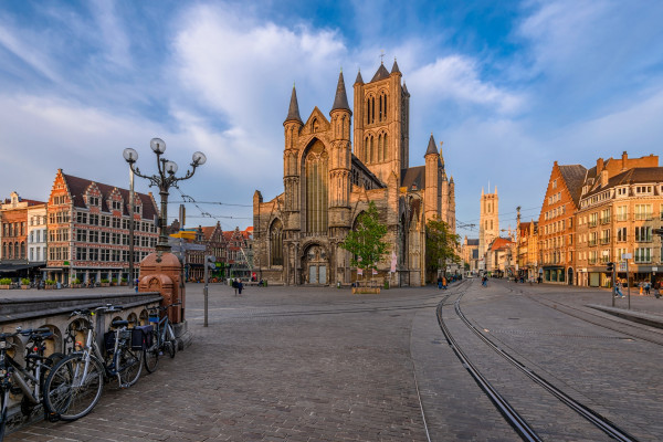 Il centro di Gent @Catarina Belova /Shutterstock
