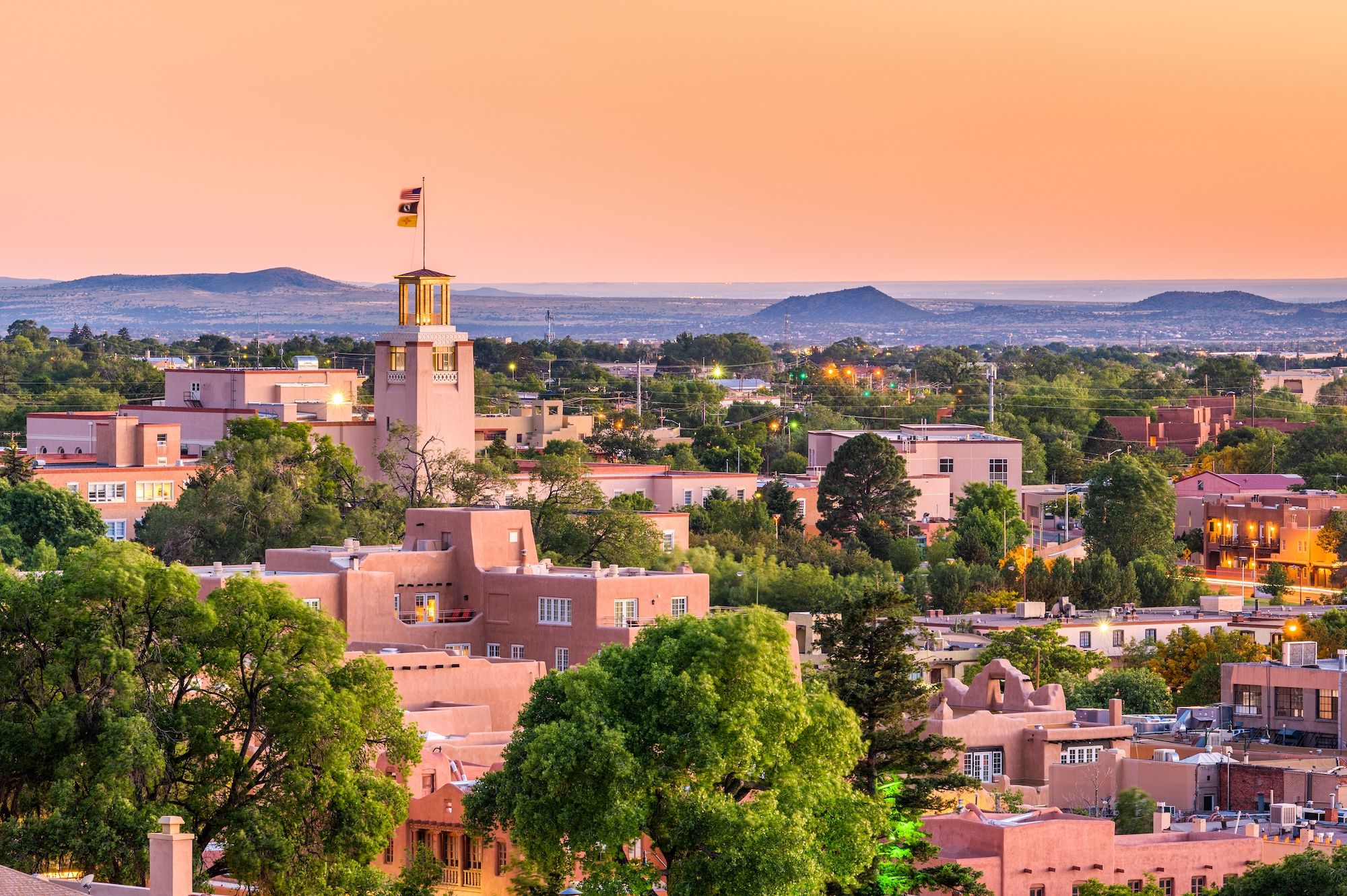 Il tramonto a Santa Fe ©Sean Pavone/Shutterstock
