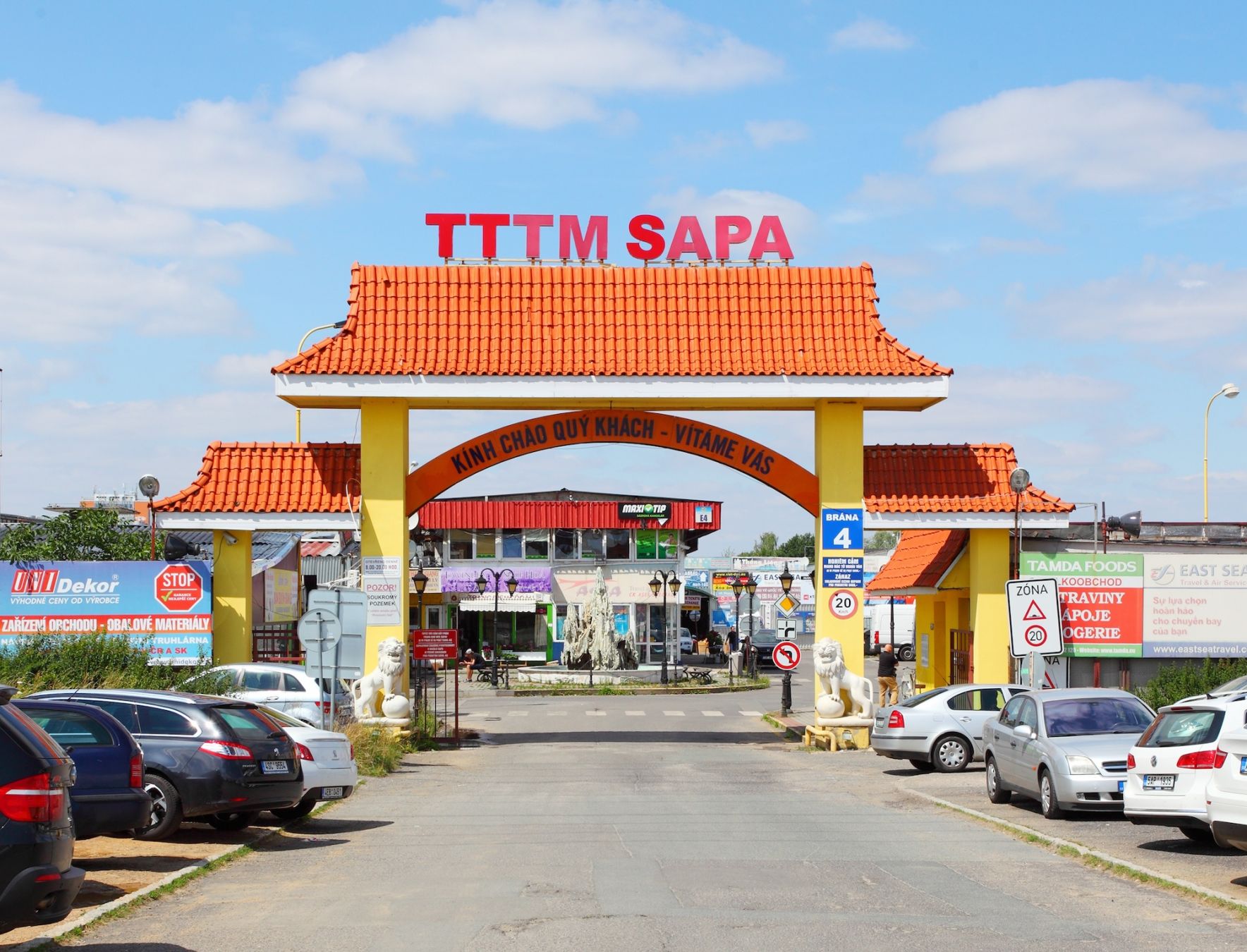 Il mercato della ʼPiccola Hanoi di Praga ©Kletr/Shutterstock