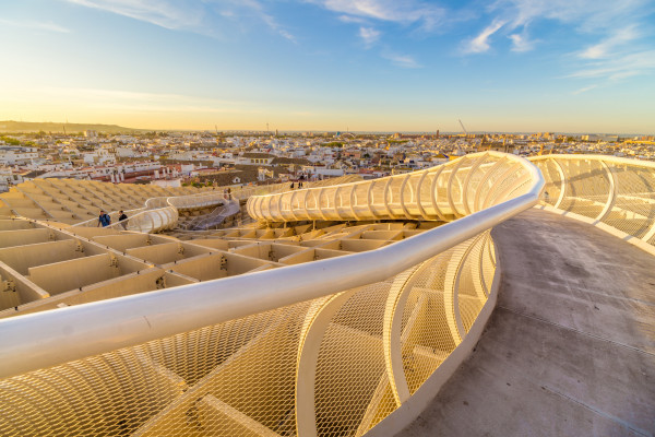 Il panorama dal il Metropol Parasol ©LucVi