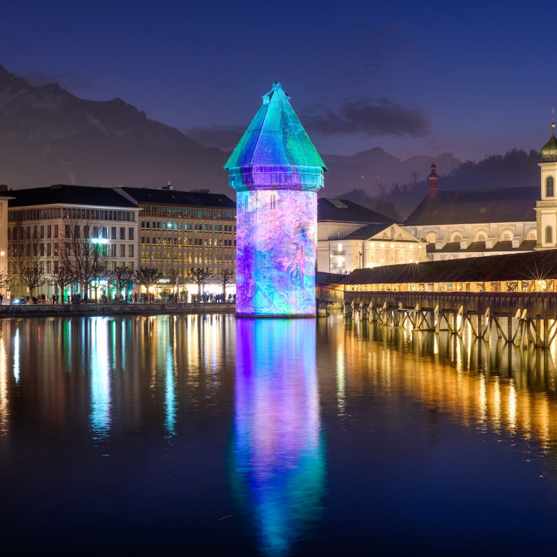 Il Light Festival Luzern ©Boris Stroujko /Shutterstock