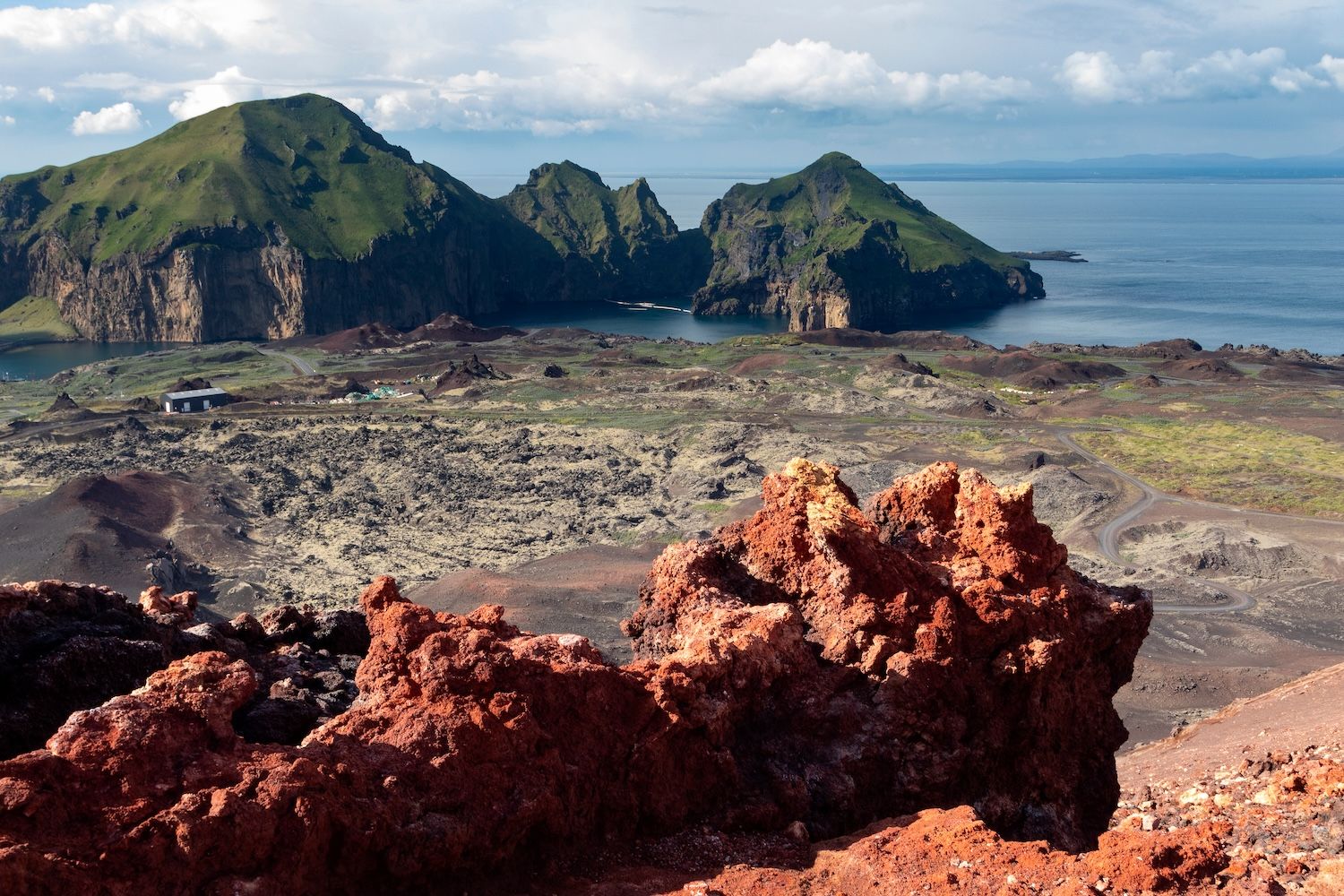 La vista dalla cima dell’Eldfell ©Sofya Dushkina  /Shutterstock