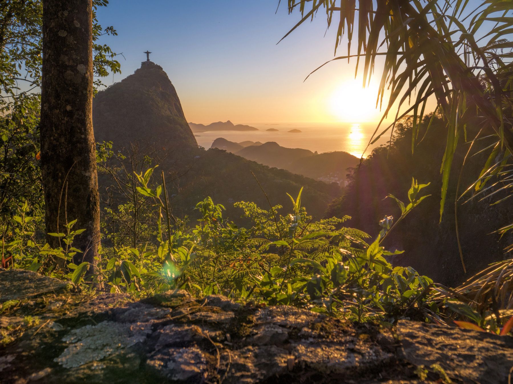Il Cristo Redentore visto da Paineiras Road Parco Nazionale di Tijuca ©Photo by Leonardo Martins/Getty Images