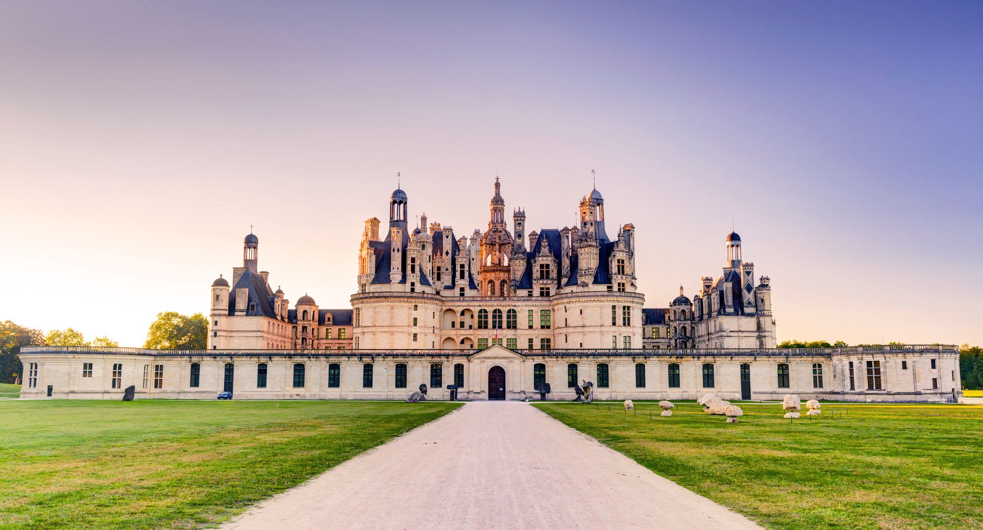 Il castello reale di Chambord nella Valle della Loira