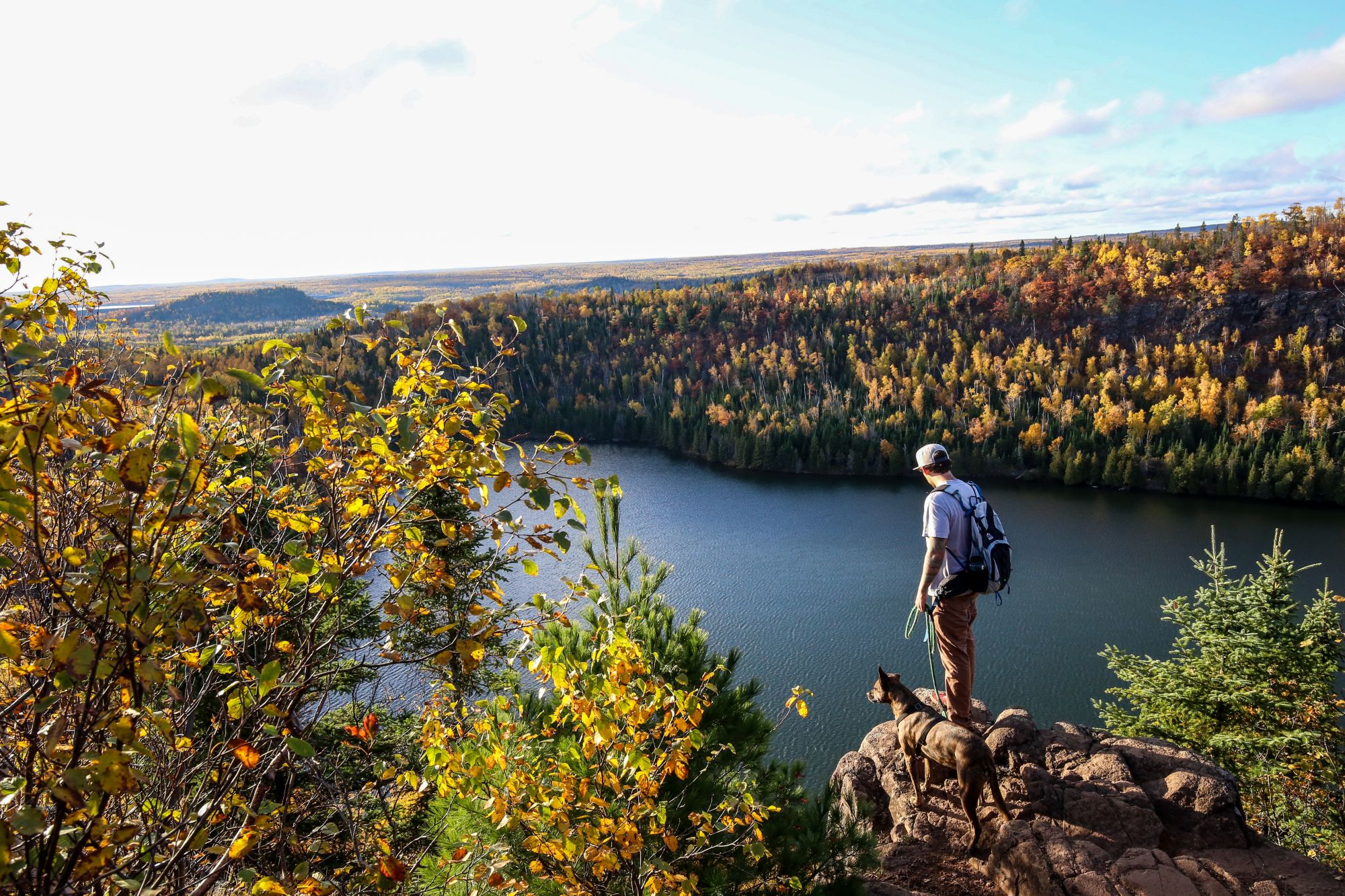 Lungo il Superior Hiking Trail. Credits Explore Minnesota