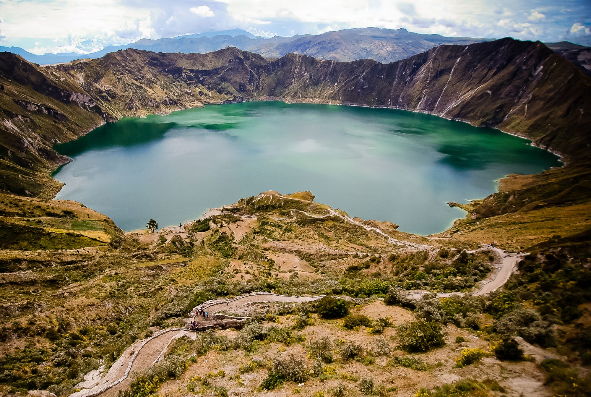 Vulcano Quilotoa, Ecuador