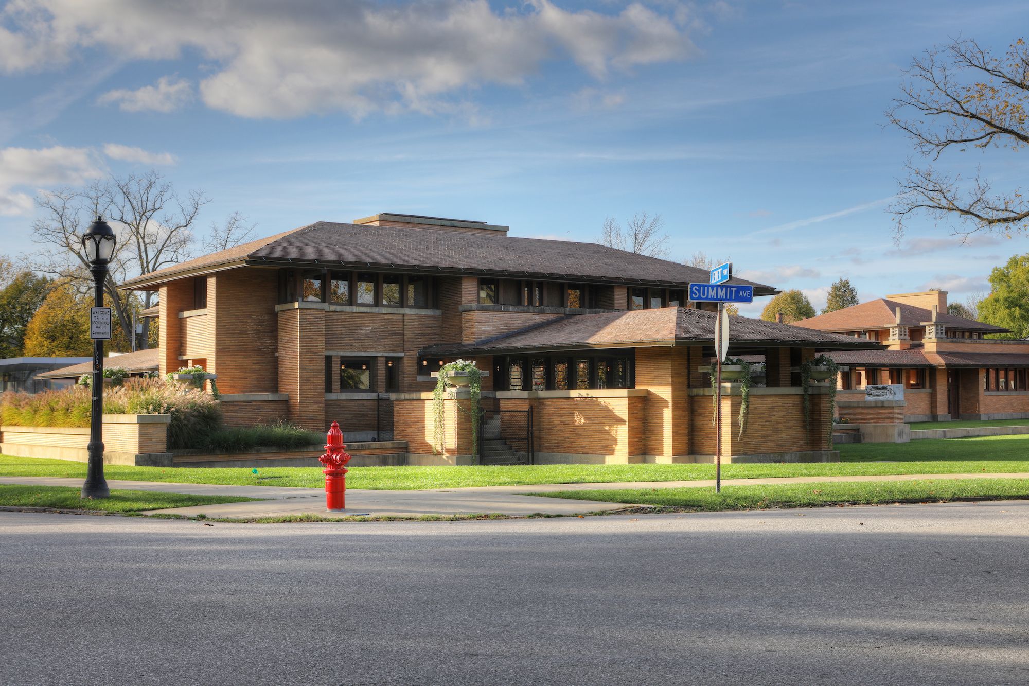 La Darwin Martin House, una delle opere di Frank Lloyd Wright ©Harold Stiver