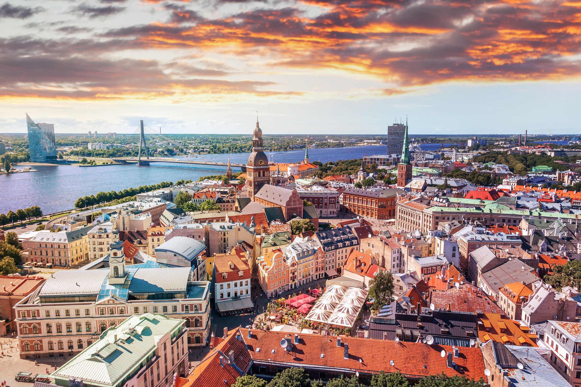 Panoramica di Riga, capitale della Lettonia ©Olezzo / Shutterstock