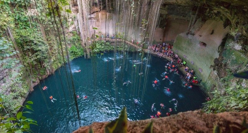 Yucatán, cenote di Ik-Kil © chechele