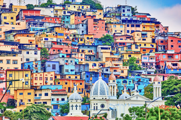 Le case colorate di Las Penas ©OSTILL is Franck Camhi