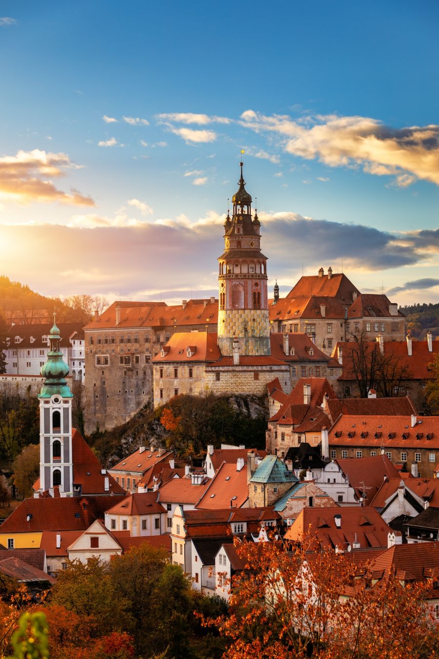 Il centro storico di Český Krumlov © DaLiu/Shutterstock
