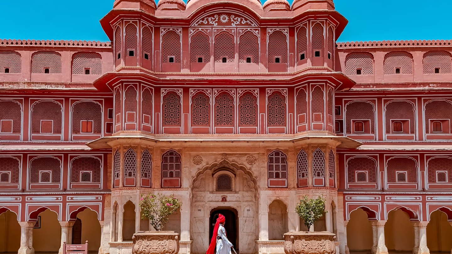 Il City Palace è un’attrazione da non perdere durante il vostro viaggio a Jaipur. Sunil lodhwal / Shutterstock
